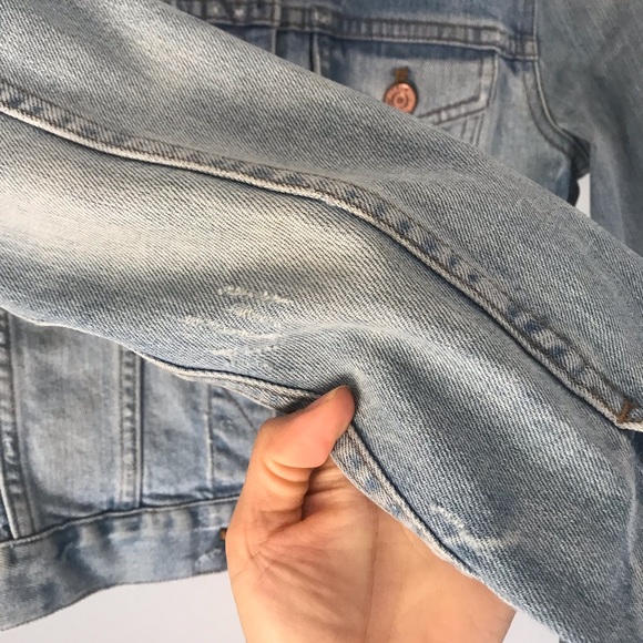 J. Crew Cropped Jean Jacket - Picture 5 of 7